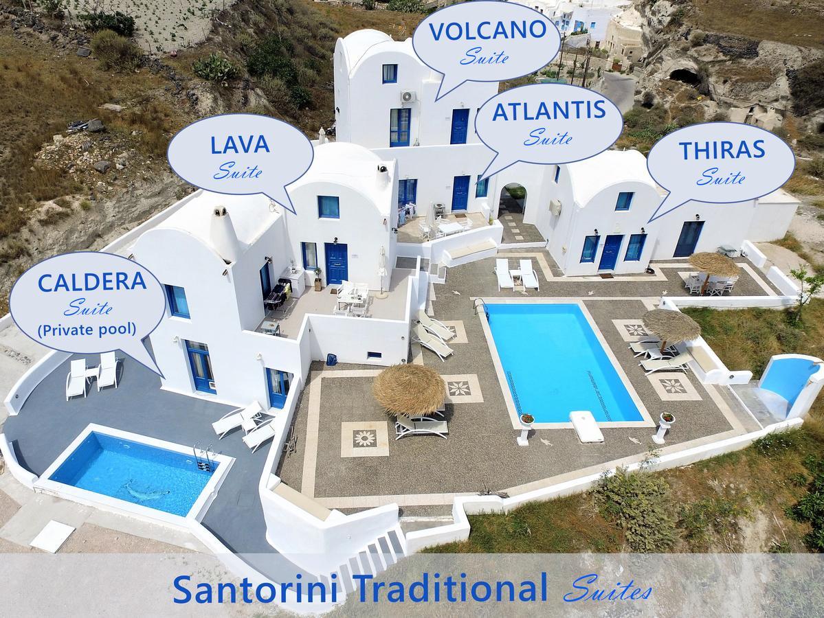 Santorini Traditional Suites Вотон Экстерьер фото